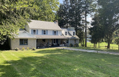 Sinking Spring House | “The Manor House” historic home on 15 acres at Bran Manor Equine Sanctuary.