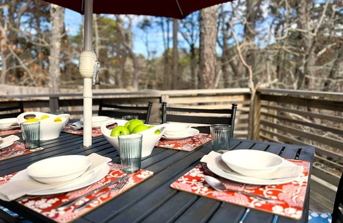 Wellfleet Cottage | The Mod Pod~2 bd/2.5 bth/dog/games/steps to beach