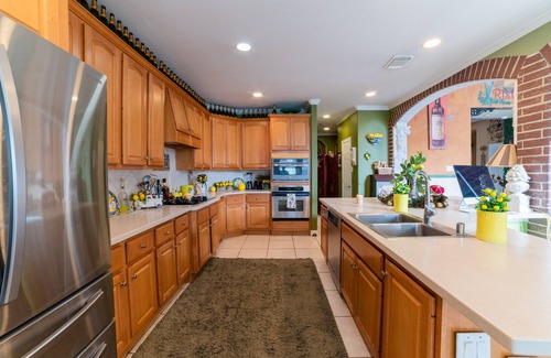 Pearland House | The Most Interesting House in Texas! Tropical Cabana Pool and Hot Tub