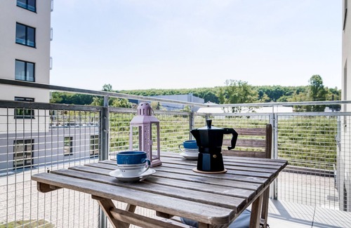 Prague 9 Apartment | The new studio in Prague with Free parking +Netflix. Near O2 Arena, mall Harfa