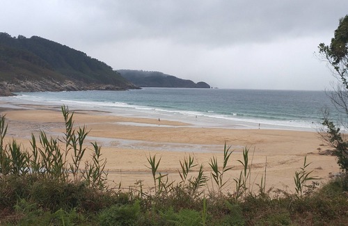 San Cibrao Apartment | The peace train in front of the beach