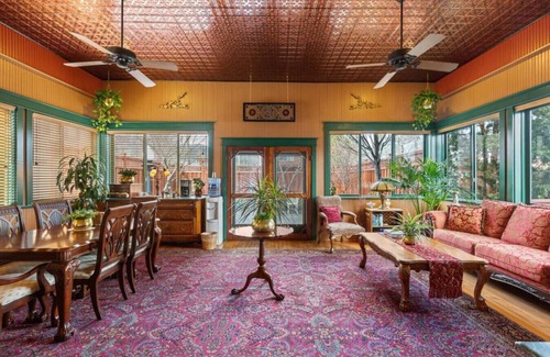 Historic Railroad District Hotel | The Peerless Hotel | Signature ADA Room #1 | Artist`s Abode