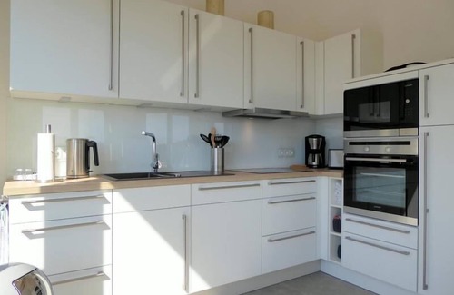 Dangast Apartment | The penthouse "Kiebitz" spoils you with a unique equipment!