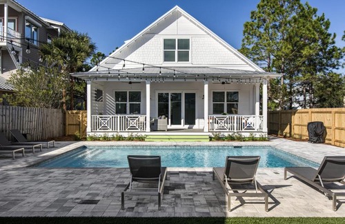 Village of Sugar Beach House | The Pickled Flamingo - Brand new in 2022, located in the heart of Seagrove Beach!