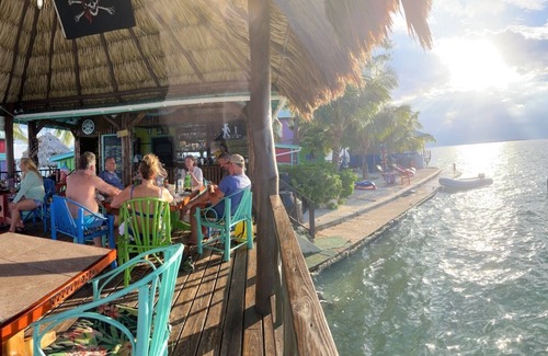 Placencia Cabin | The Pink Seahorse Cabana at King Lewey's Island Resort, Placencia Cayes, Belize