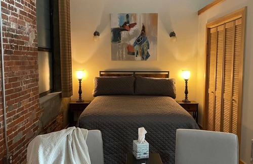 Pawtucket Apartment | The Rustic Red Studio Loft in Historic Pawtucket RI