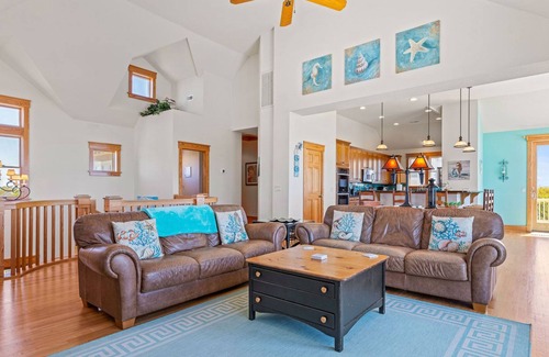 Corolla House | The Salty Beach at the Currituck Club 5 Bedroom Home with Private Community Amenities