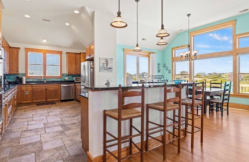 Corolla House | The Salty Beach at the Currituck Club 5 Bedroom Home with Private Community Amenities