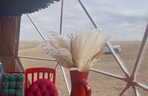 Medicine Hat House | The Sunrise Hippy Dome