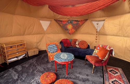 Medicine Hat House | The Sunrise Hippy Dome