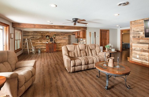 Richland Center Cabin | The Sylvan Cabin w/small lake - @MillCreekCabinsWI