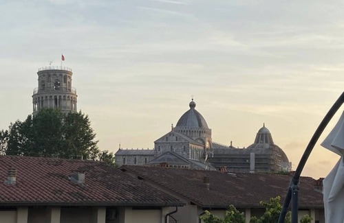 Pisa Apartment | The terrace on the Leaning Tower of Pisa