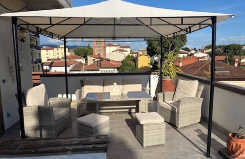 Pisa Apartment | The terrace on the Leaning Tower of Pisa