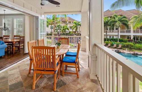 Poipu Condo | The Villas at Poipu Kai #E210 By Parrish Kauai- Premier Villa with AC