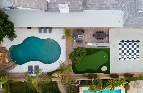 Thayer Estates House | The Wildflower · The Wildflower - Waterslide, Theater, B-ball