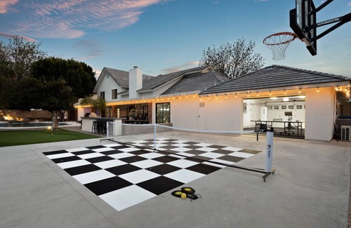 Thayer Estates House | The Wildflower · The Wildflower - Waterslide, Theater, B-ball