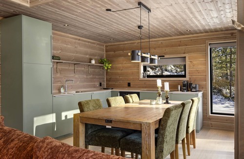 Vradal House | This 8-person holiday home is just a stone's throw from the center of Vrådal and is equipped with all luxury and conveniences.