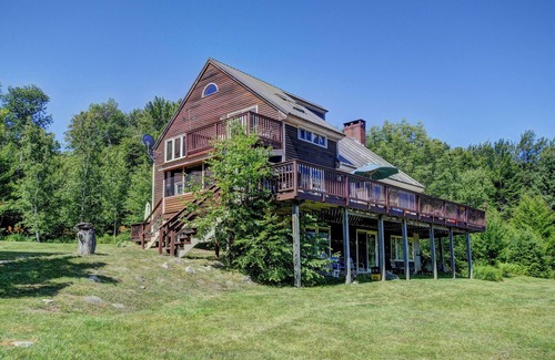 Jacksonville Cabin | This is it! Fabulous Vermont Cabin w/25 Acres to Explore! Spectacular Views!n