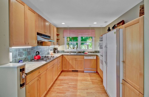Fennville House | This Is It! Hot Tub, Game Room, Fire pit, Yard, Pond, Dog Friendly