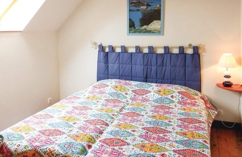Plussulien House | This semi-detached house on the 1st floor is located in Brittany, making it an ideal holiday destina