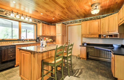 Thompson House | Thompson Home w/Deck + Pond, 8 Mi to Elk Mountain