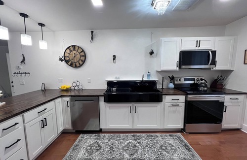 Dryden Apartment | Thoughtfully Restored Historic Bldg, Main St, Wilton, ME — ATV accessible