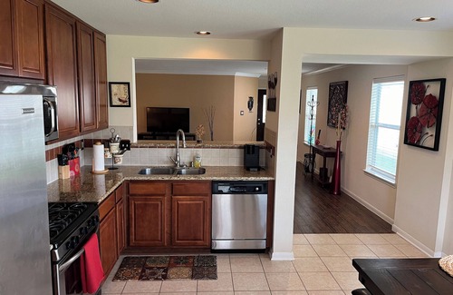 Cypress House | Three bedroom home, pets allowed.