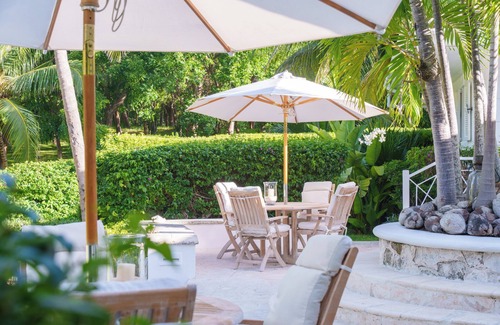 Dunmore Town Villa | Three Bees Estate: Private Beachfront Retreat with Full Staff