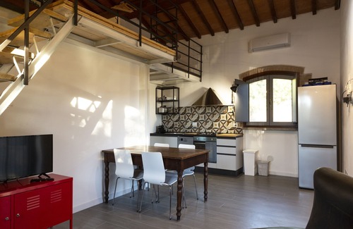 Ponti di Badia Apartment | Three-room apartment Mezzanina