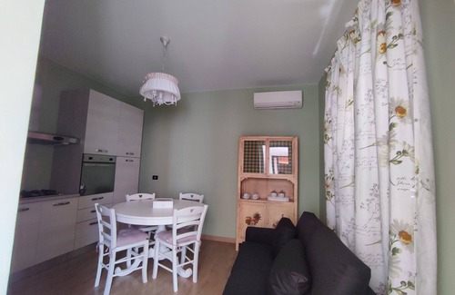 Campobello di Licata Apartment | Three rooms furnished and air-conditioned with a garden and terrace
