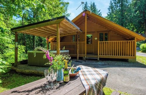 Westleigh Ski Chalet | Timber lodge set in an elevated woodland position with one double and one twin.
