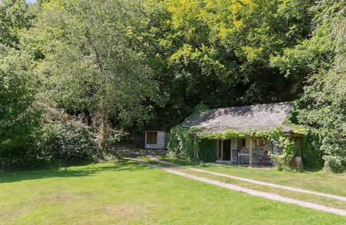 Morwellham Cottage | Tin mine riverside retreat, log fires, views, wildlife, ruins, pet-friendly