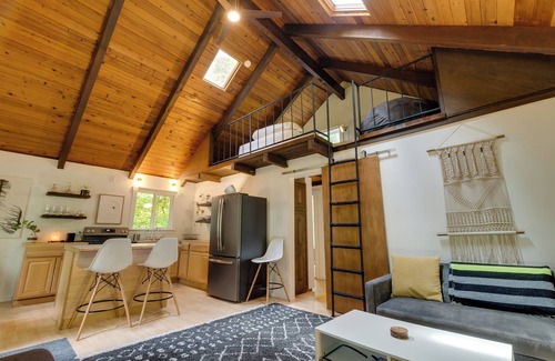 Zigzag Cabin | Tiny: An A-Frame Cabin in the Woods