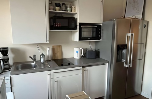 Marienfließ House | Tiny Home 'Bauwagen' with Shared Terrace and Shared Garden