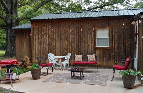 Adamsville Cabin | Tiny home cabin by the pond