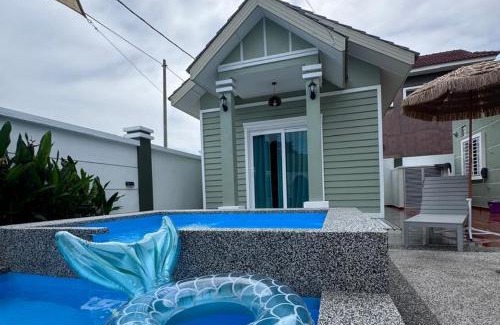 Kampung Pedah House | Tiny House Dferry With Private Pool OR 4 Room Homestay Jerantut Wifi Full Aircond