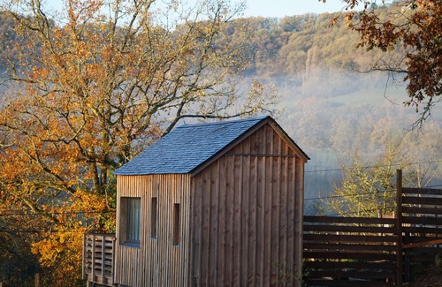Turenne Cabin | Tiny House - exceptional view of the castle