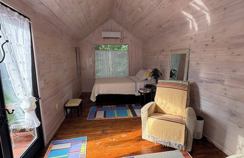 Dickel Apartment | Tiny House located behind the Bell Buckle Mosaic House in Bell Buckle, Tennessee