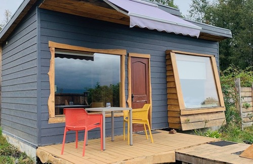 Pucon House | Tiny House with Private Jar 1