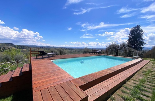 Certaldo Villa | Tognazzi Casa Vacanze - Panoramic Villa - Villa with private pool and hot tube