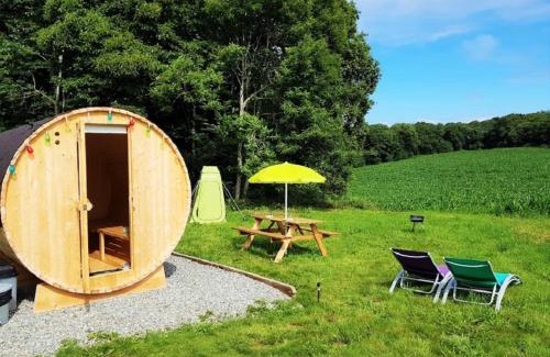 Pouldergat Other | Tonneau bulle insolite, vue sur vignoble