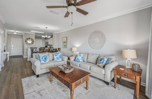 Frangista Beach Condo | Top Floor Unit With Gulf View - Beach Chairs Included!