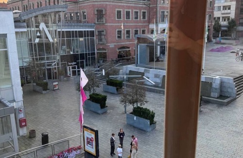 Skien Apartment | Top View Pent house luxury Penthouse in the middle of ibsens street City Senter