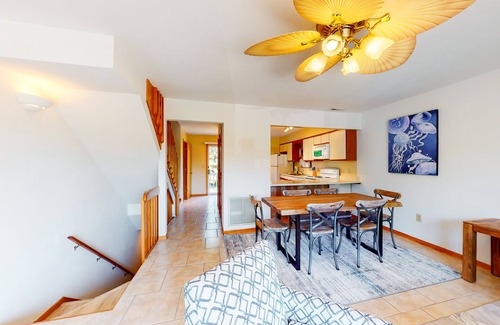 Sea Acres House | Townhome 1 block from the beach & near town with decks, shared pool/tennis