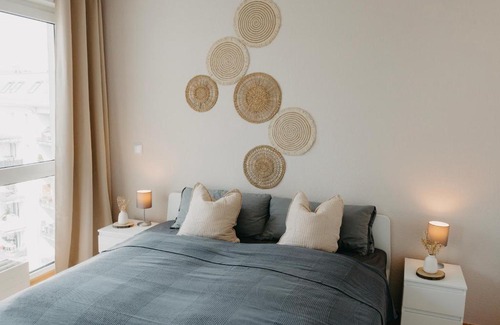 Zentrum-Nord Apartment | TRABER APARTMENTS 1 SZ Zentral Ruhig Balkon