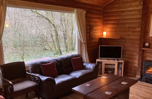 Rashfield Cabin | Traditional Log Cabin At Puck's Glen In The Argyll Forest Park
