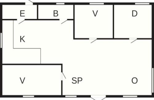 Ansager House | Tranquil Cottage near Kvie Lake-By Traum