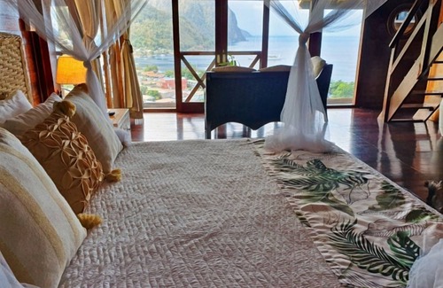 Soufriere Hotel | Tranquil Jungle Oasis – Boutique Suite with Garden Views & Peaceful Vibes