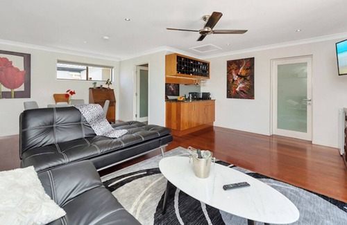 Paradise Point Apartment | Tranquility in Paradise, private suite overlooking sparkling swimming pool
