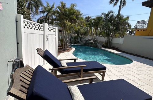 St. Pete Beach House | Tranquilitybeachestates. Directly on the beach, with a private pool